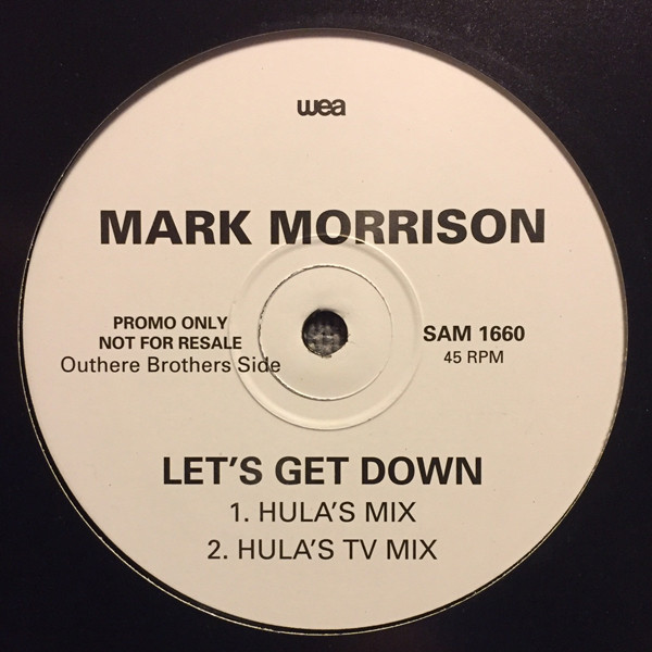 Mark Morrison - Let's Get Down | WEA (SAM 1660) - 3