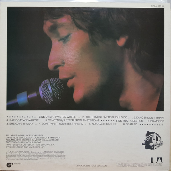 Chris Rea - Deltics | United Artists Records (UA-LA959-H) - 2 Chris Rea - Deltics | United Artists Records (UA-LA959-H) - 2