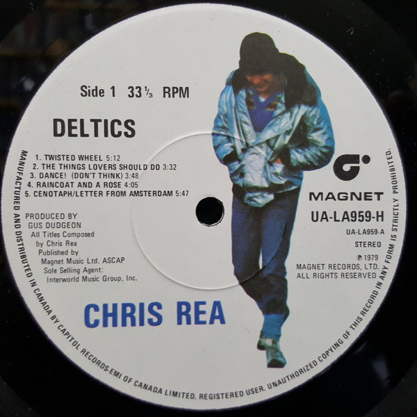 Chris Rea - Deltics | United Artists Records (UA-LA959-H) - 3 Chris Rea - Deltics | United Artists Records (UA-LA959-H) - 3