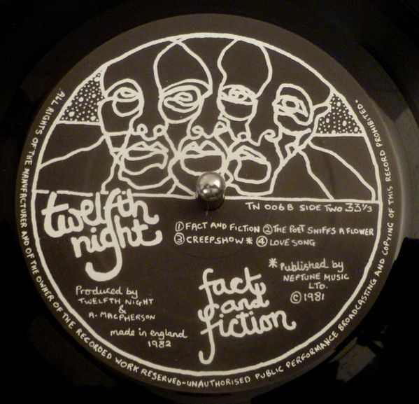 Twelfth Night - Fact And Fiction | Not On Label (Twelfth Night Self-released) (TN-006) - 4