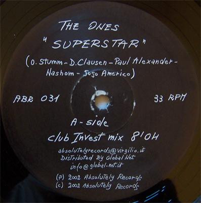 The Ones - Superstar | Absolutely Records (ABR 031)