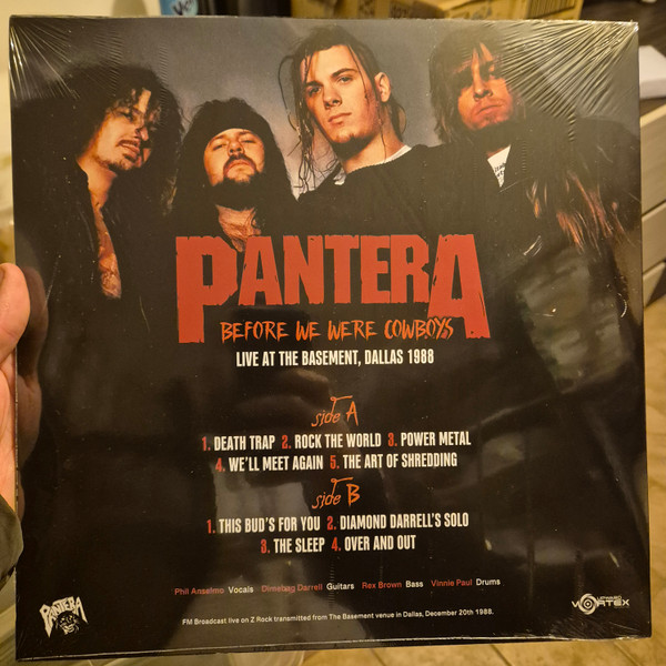 Pantera - Before We Were Cowboys (Live At The Basement, Dallas 1988) | Upward Vortex Recordings (UPVO017) - 2 Pantera - Before We Were Cowboys (Live At The Basement, Dallas 1988) | Upward Vortex Recordings (UPVO017) - 2
