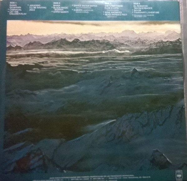 Santana - Moonflower | CBS (S 88272) - 3 Santana - Moonflower | CBS (S 88272) - 3