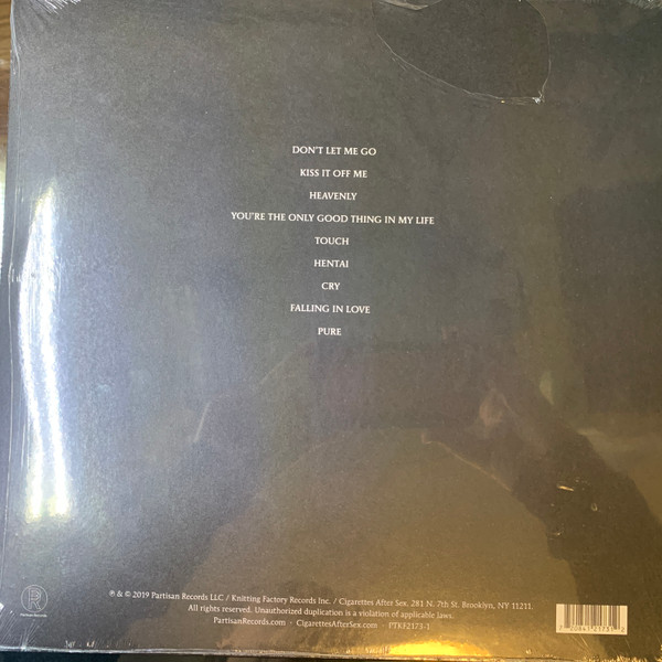 Cigarettes After Sex - Cry | Partisan Records (PTKF2173-1) - 2 Cigarettes After Sex - Cry | Partisan Records (PTKF2173-1) - 2