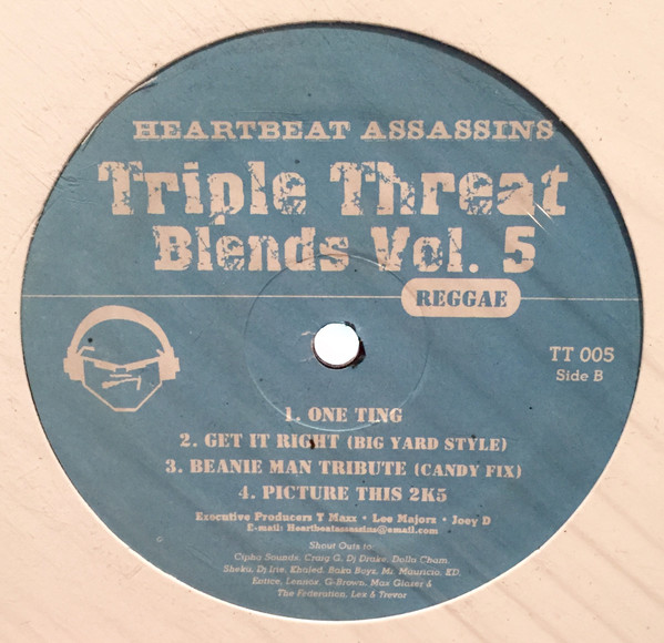 Heartbeat Assassins - Triple Threat Blends Vol. 5 | Not On Label (tt005) Heartbeat Assassins - Triple Threat Blends Vol. 5 | Not On Label (tt005)