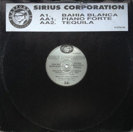 Sirius Corporation - Bahia Blanca | Platform 12 Records (PLATFM 009) - 3