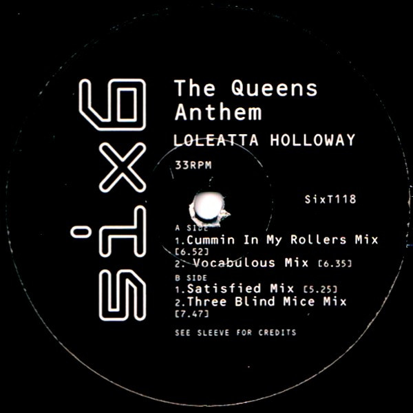Loleatta Holloway - The Queens Anthem | 6 x 6 Records (SixT118) - 2