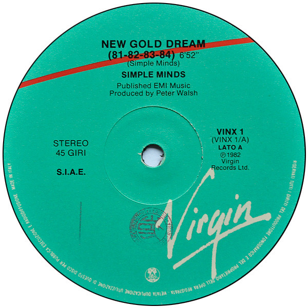 Simple Minds - New Gold Dream (81-82-83-84) | Virgin (VINX 1) - 3