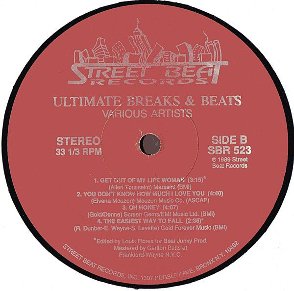 Various - Ultimate Breaks & Beats | Street Beat Records (SBR 523) - 4
