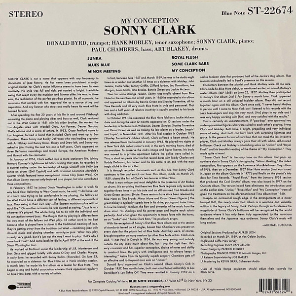 Sonny Clark - My Conception | Blue Note (B0033006-01) - 4