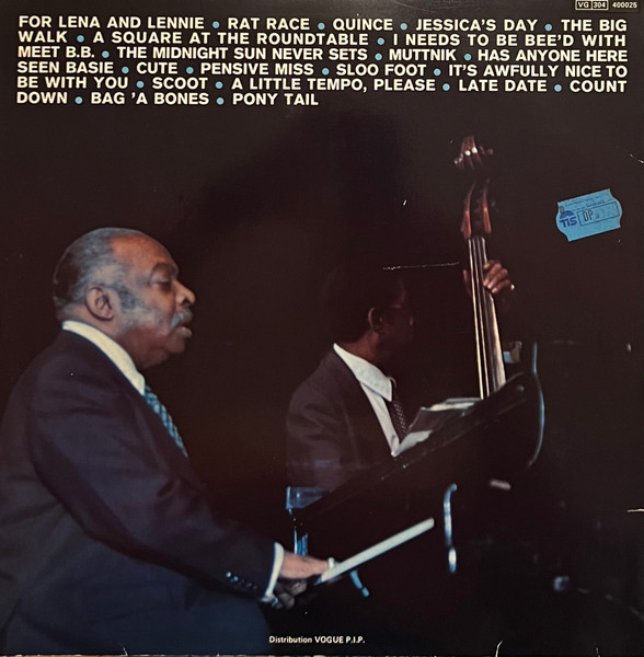 Count Basie - Count Basie Plays Quincy Jones & Neal Hefti | Roulette (400025) - 4