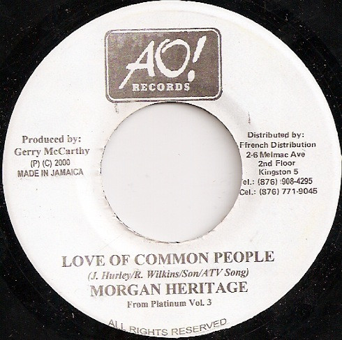 Morgan Heritage - Love Of Common People | Artists Only! Records (none)