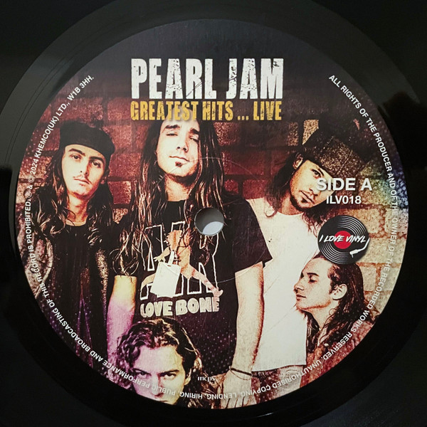 Pearl Jam - Greatest Hits... Live | I Love Vinyl (ILV018) - 3 Pearl Jam - Greatest Hits... Live | I Love Vinyl (ILV018) - 3