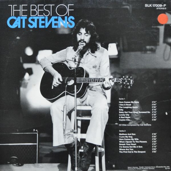 Cat Stevens - The Best Of Cat Stevens | Decca (SLK 17009-P) - 2