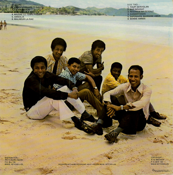 John Wirtz & The New Les Boys - Souvenir Of Seychelles (The Best Segas Of John Wirtz & The New Les Boys) | Rays (RM-LP-1) - 4