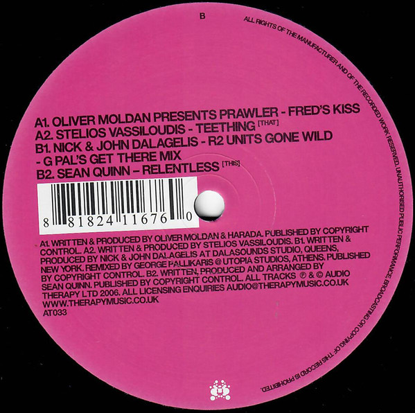 Various - Autumn/Winter 2006 Sampler | Audio Therapy (AT033)