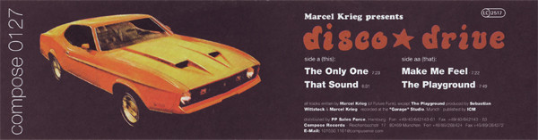 Marcel Krieg - Disco Drive | Compose Records (COMPOSE 0127) - 3