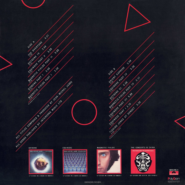 Jean-Michel Jarre - Synthesis | Polydor (823 215-1) - 2