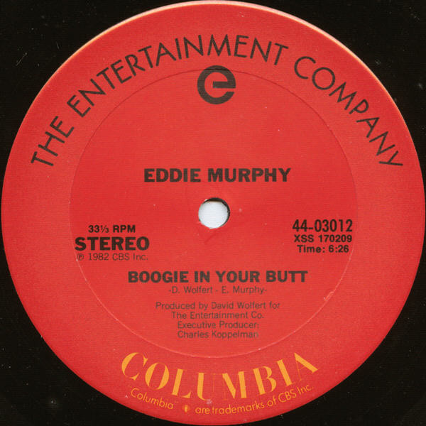 Eddie Murphy - Boogie In Your Butt | Columbia (44-03012) - 3 Eddie Murphy - Boogie In Your Butt | Columbia (44-03012) - 3