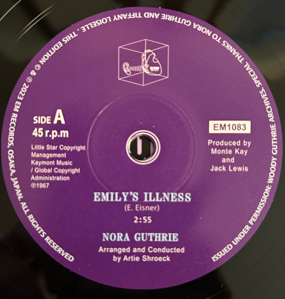 Nora Guthrie - Emily's Illness | EM Records (EM1083 4) - 3 Nora Guthrie - Emily's Illness | EM Records (EM1083 4) - 3