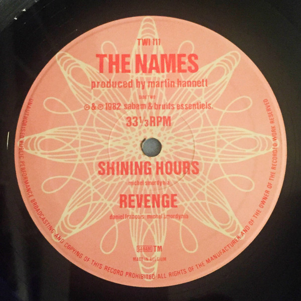 The Names - The Astronaut | Les Disques Du Crépuscule (TWI 111) - 4