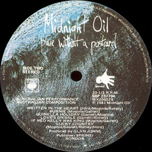 Midnight Oil - Place Without A Postcard | CBS (SBP 237704) - 4 Midnight Oil - Place Without A Postcard | CBS (SBP 237704) - 4