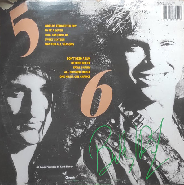 Billy Idol - Whiplash Smile | Chrysalis (CDL 1514) - 2 Billy Idol - Whiplash Smile | Chrysalis (CDL 1514) - 2