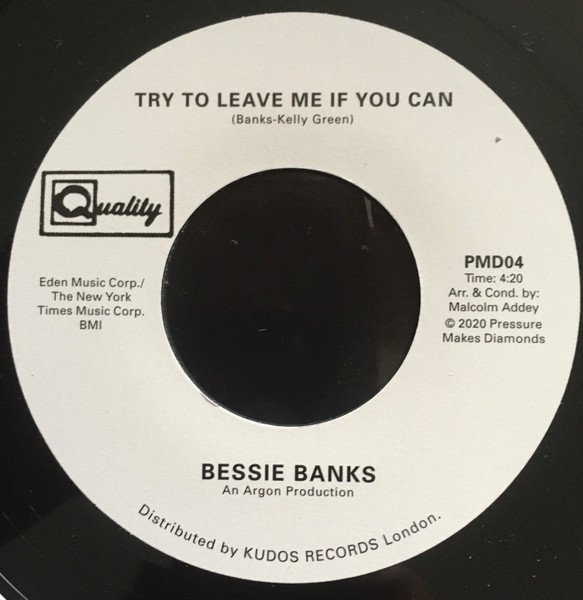 Bessie Banks - Don't You Worry Baby The Best Is Yet To Come | Pressure Makes Diamonds (PMD04) - 2