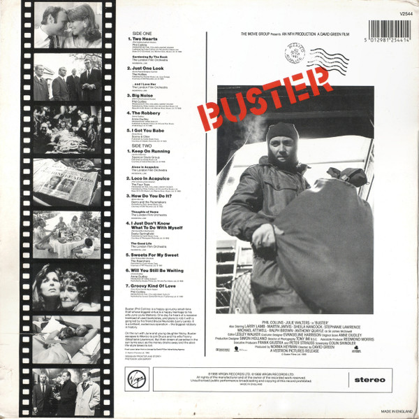 Various - Buster - Original Motion Picture Soundtrack | Virgin (V2544) - 2
