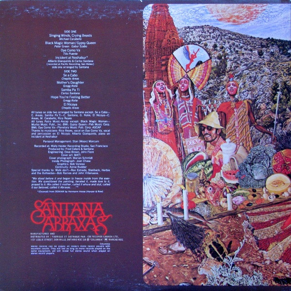 Santana - Abraxas | Columbia (PC 30130) - 3