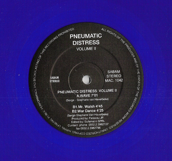 Pneumatic Distress - Volume II | Mackenzie Records (MAC. 1042) - 3