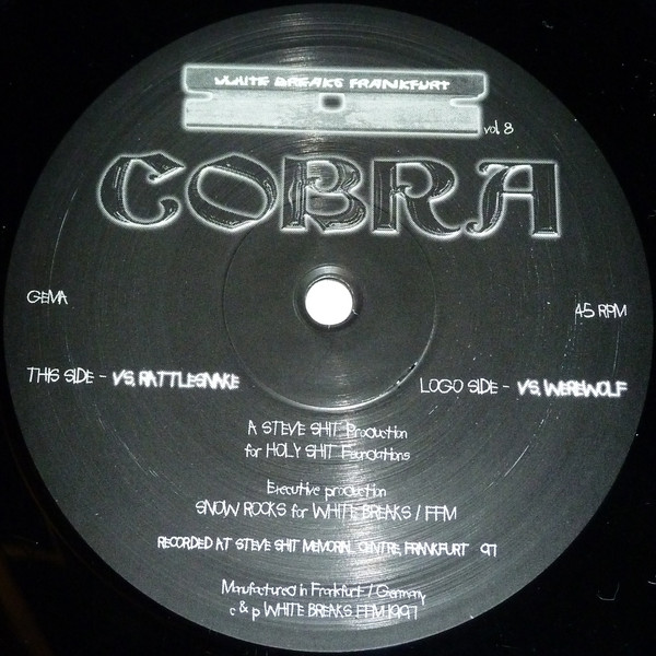 Steve Shit - Volume 8: Cobra | White Breaks Frankfurt (WB 8) - 3