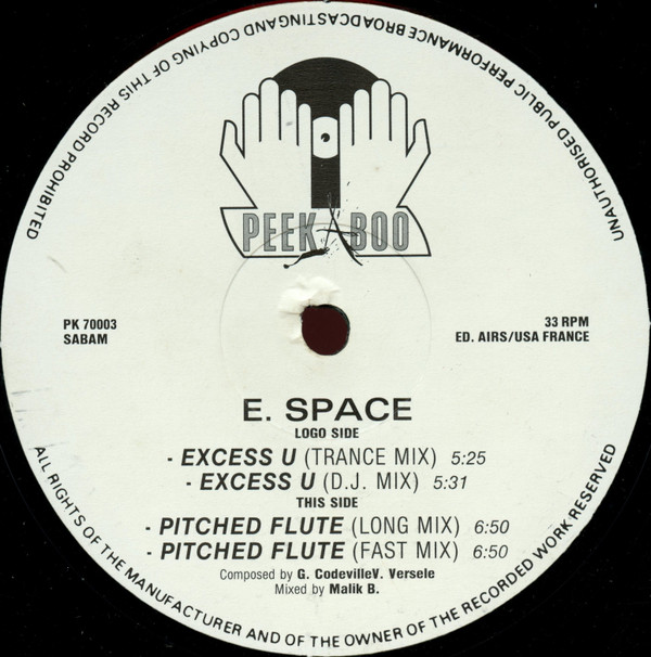 E Space - Excess U | Peek-A-Boo Records (PK 70003)