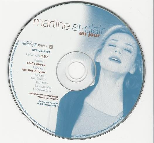 Martine St-Clair - Un Jour | Les Disques Star Records (STR-CD-3193)