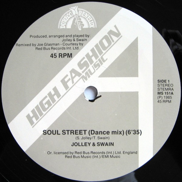 Steve Jolley & Tony Swain - Soul Street | High Fashion Music (MS 151) - 2 Steve Jolley & Tony Swain - Soul Street | High Fashion Music (MS 151) - 2