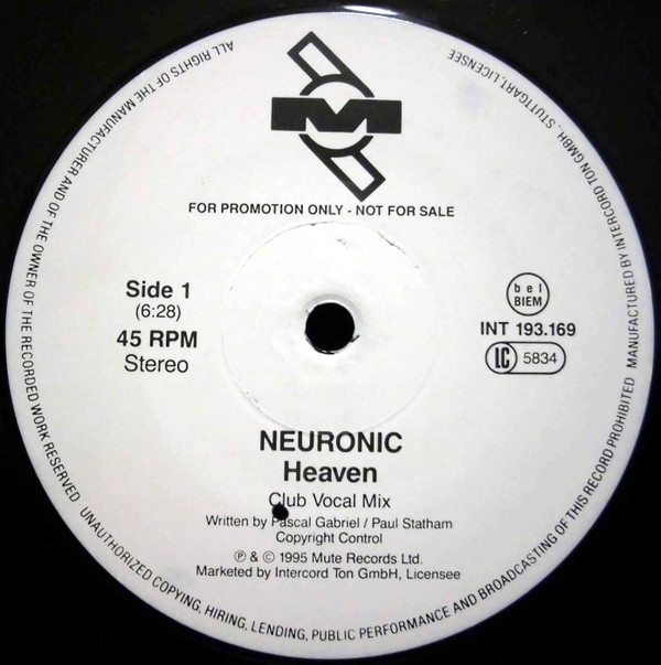 Neuronic - Heaven | Mute (INT 193.169)
