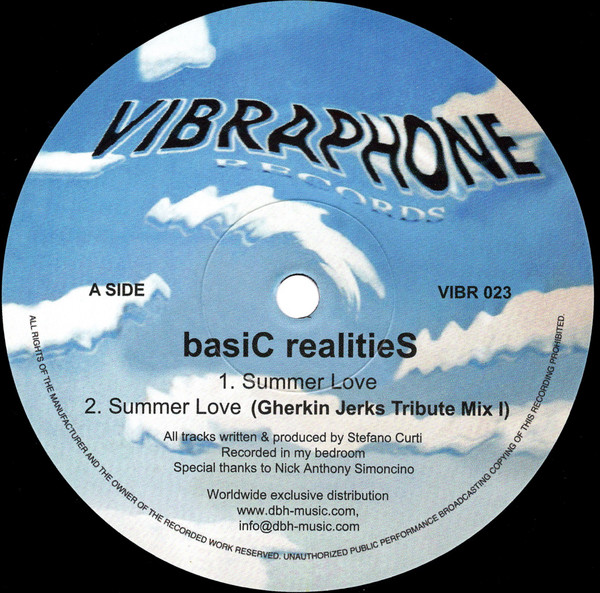 basiC realitieS - Summer Love | Vibraphone Records (VIBR 023)