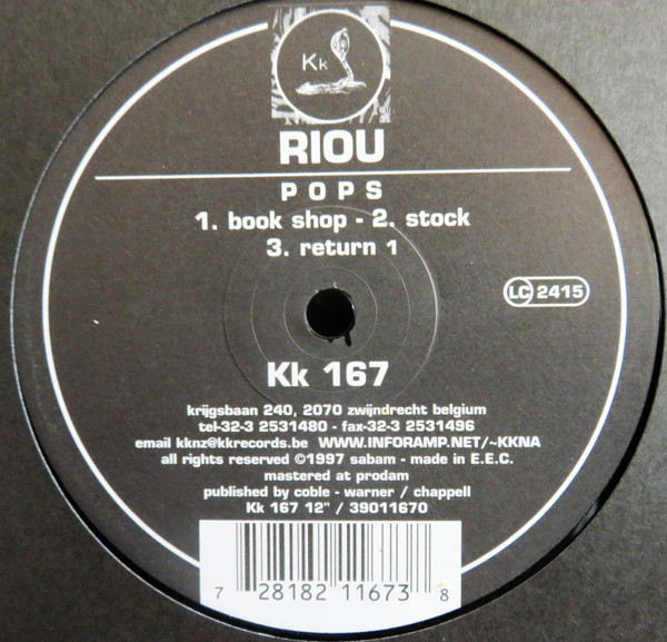 Riou - Pops | KK Records (KK 167)