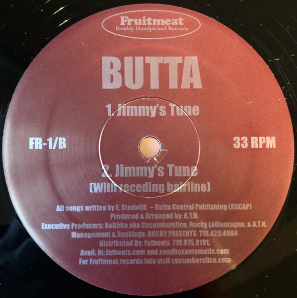 Butta - O'kwawa Se' / Jimmy's Tune | Fruitmeat Records (FR-1) - 2