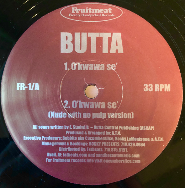 Butta - O'kwawa Se' / Jimmy's Tune | Fruitmeat Records (FR-1) - main