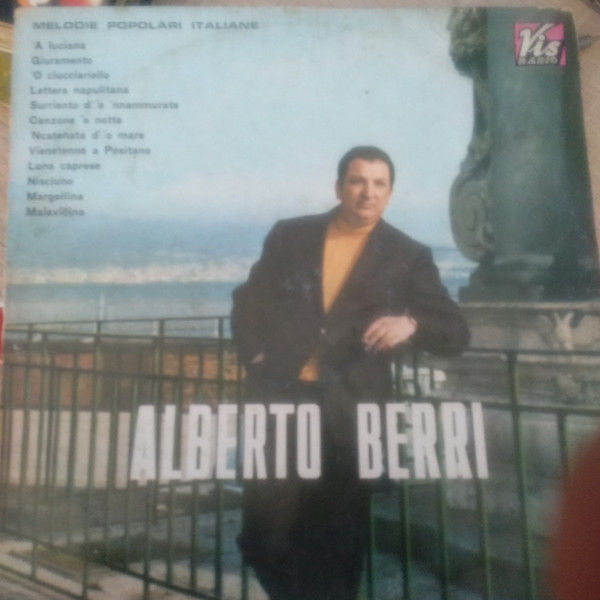 Alberto Berri - Melodie Popolari Italiane | Vis Radio (VIS LP)