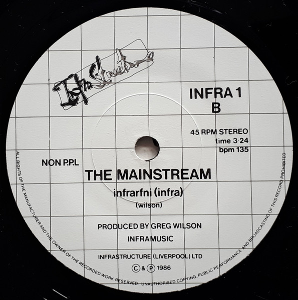 Tracey Carmen / The Mainstream - Rescue Me / Infrarfni (Infra) | Infrastructure (INFRA 1) - 4