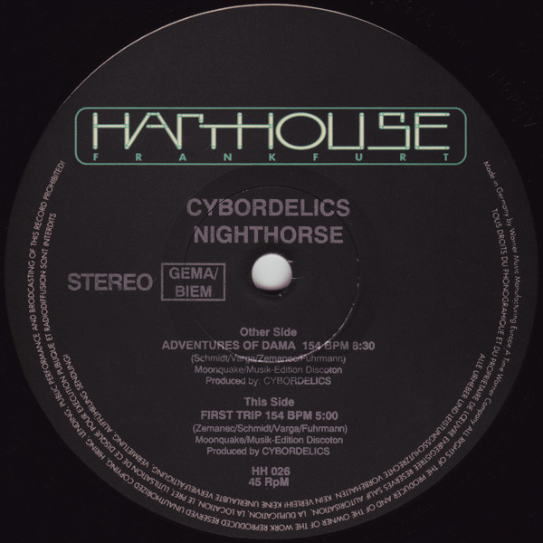 Cybordelics - Nighthorse | Harthouse (HH 026)