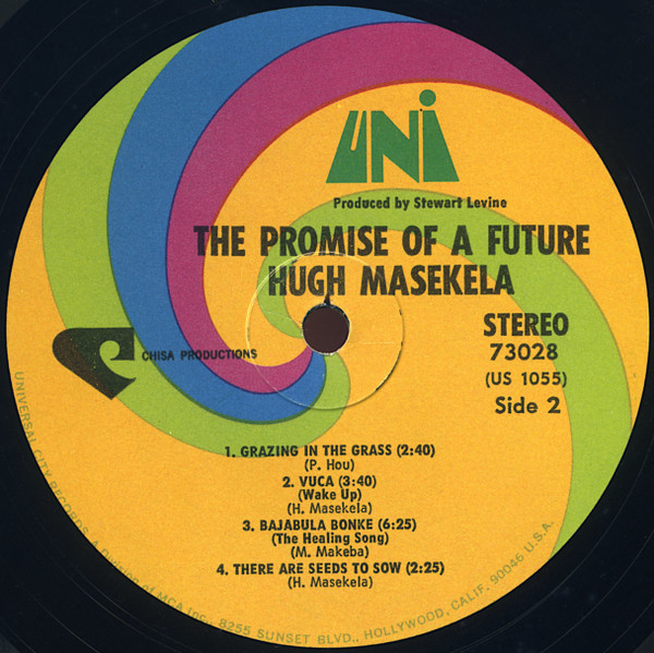 Hugh Masekela - The Promise Of A Future | UNI Records (73028) - 4