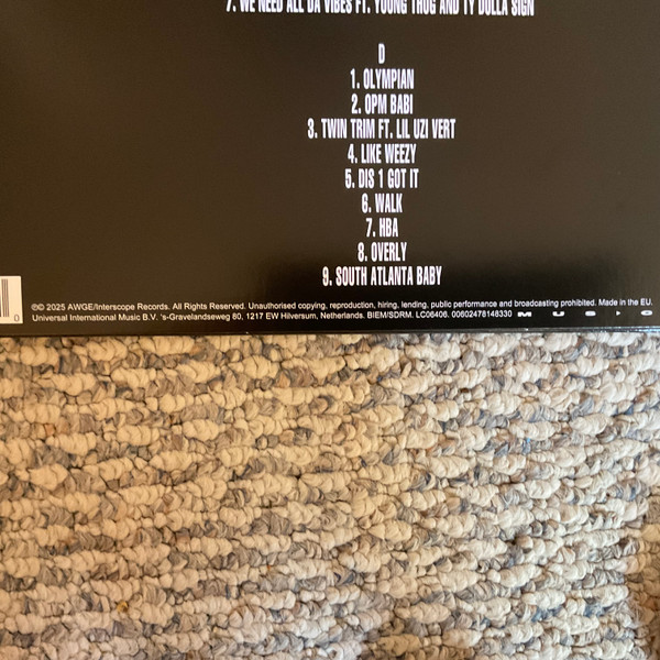 Playboi Carti - Music | AWGE (00602478148330) - 3