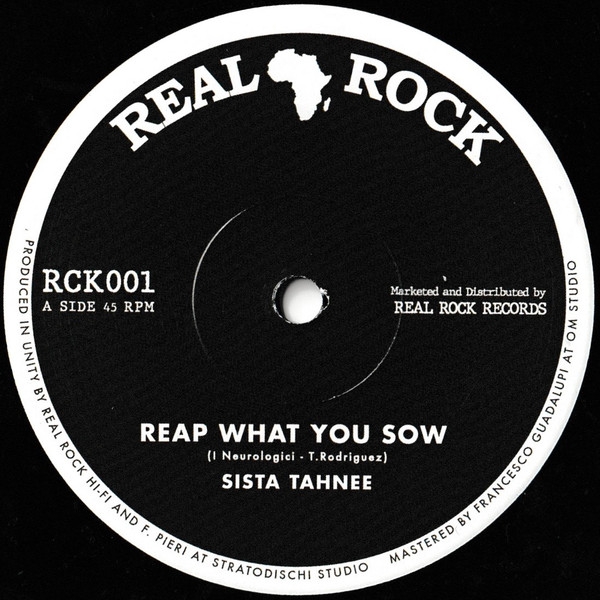 Sista Tahnee , I Neurologici - Reap What You Sow | Real Rock (RCK001) - main
