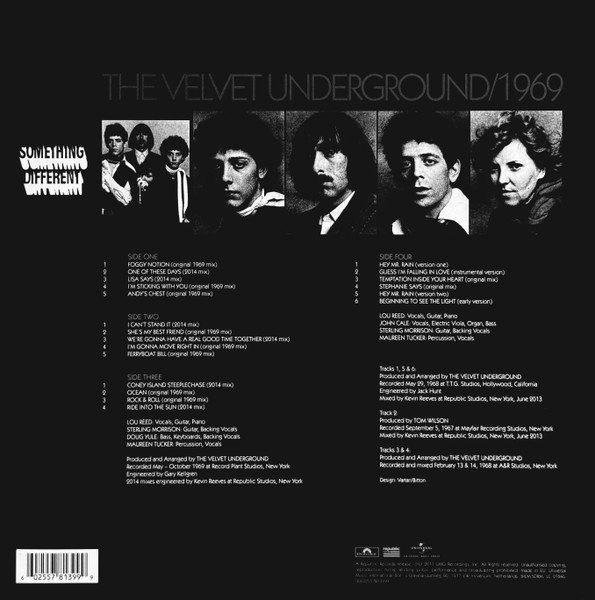 The Velvet Underground - 1969 2LP | Republic Records (00602557813999) - 2 The Velvet Underground - 1969 2LP | Republic Records (00602557813999) - 2