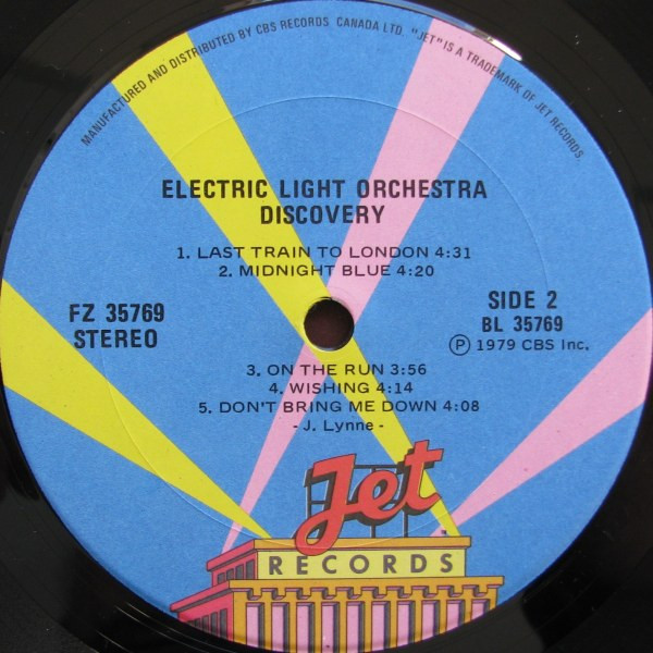 Electric Light Orchestra - Discovery [Vinyl] | Jet Records (FZ 35769) - 6