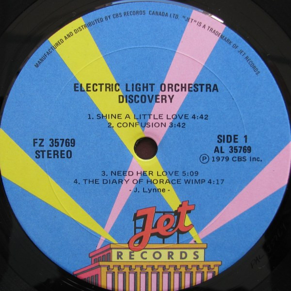 Electric Light Orchestra - Discovery [Vinyl] | Jet Records (FZ 35769) - 5