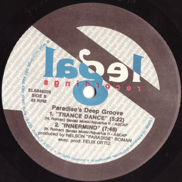Paradise's Deep Groove - I Love | E Legal (ELS846206) - 2